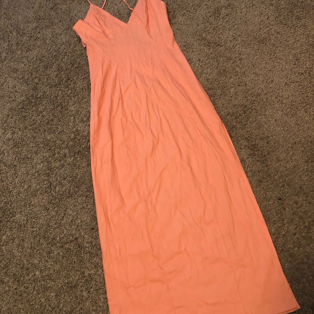 Forever 21 Peach Maxi Dress